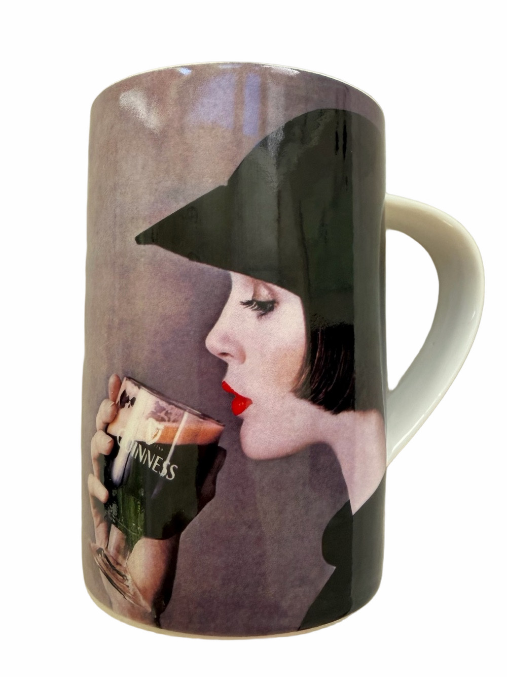 Guinness Black Goes With Everything Coffee Cup Mug Fine Bone China